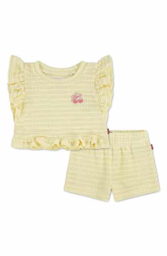 Ruffle Top & Shorts Set