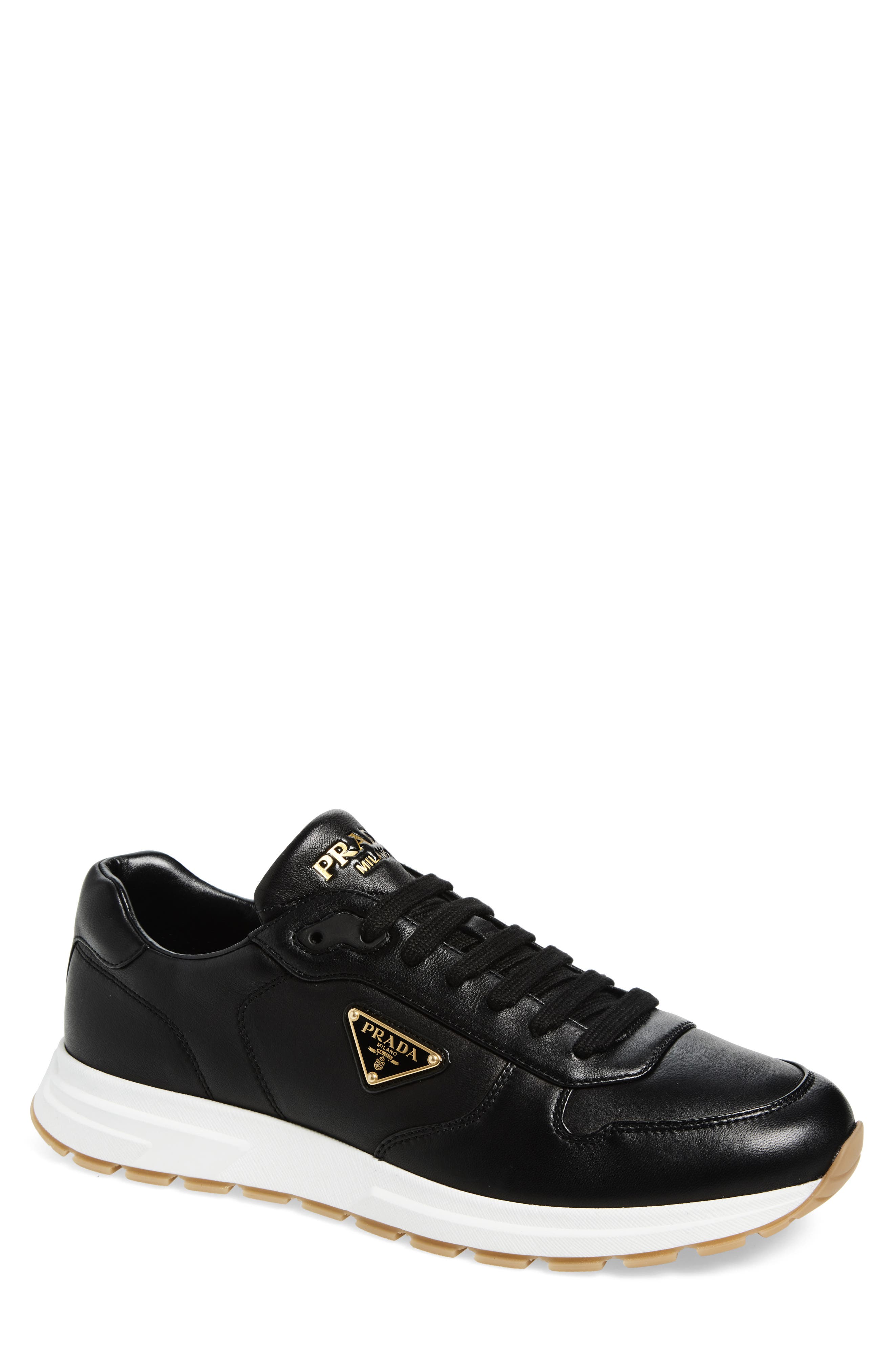 Prada Prax Sneaker, Main, color, Nero