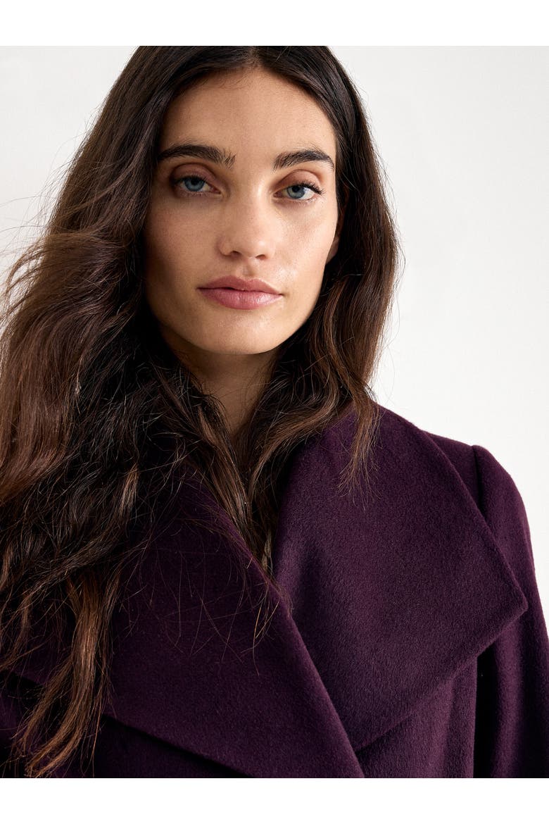 Petite Nicci Coat, Alternate, color, Purple