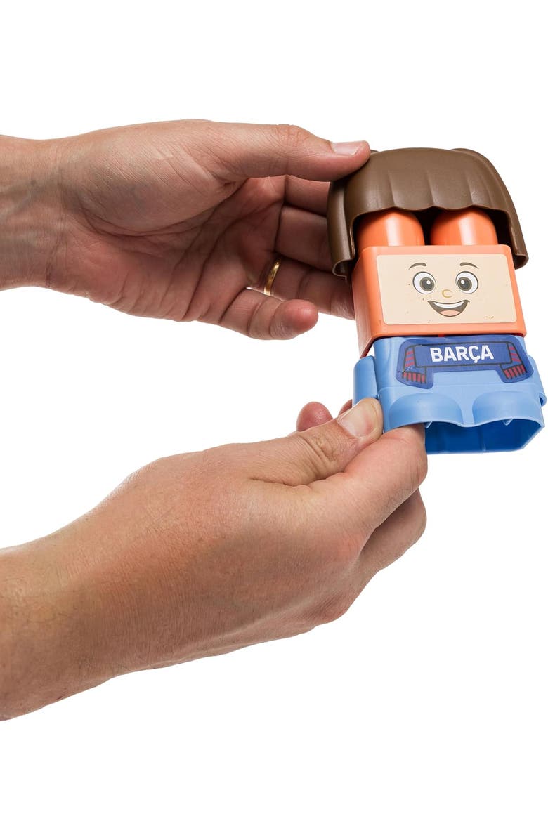Miniland EmoTeam FC Barcelona Emotion Soccer Game for 2 Years and Up, Alternate, color, Brown