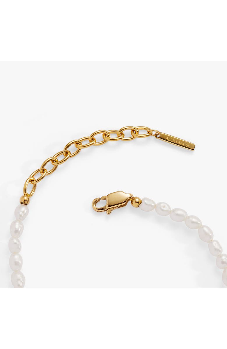 Alex and Ani Freshwater Pearl Bracelet, Alternate, color, Pearl