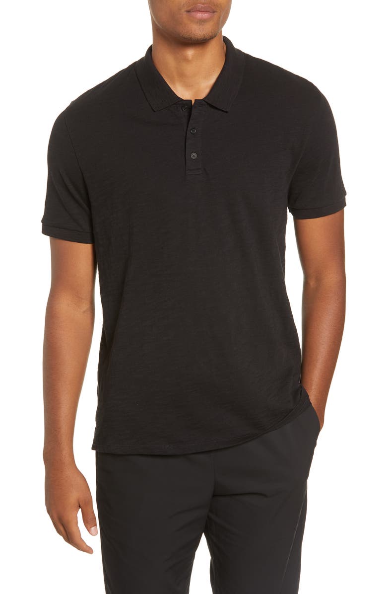 Vince Regular Fit Slub Jersey Polo, Main, color,