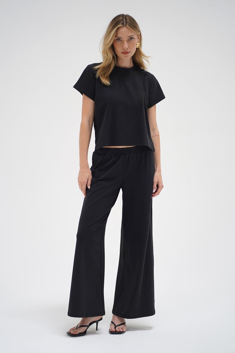 Base Spandex Jersey Pant, Alternate, color, Black