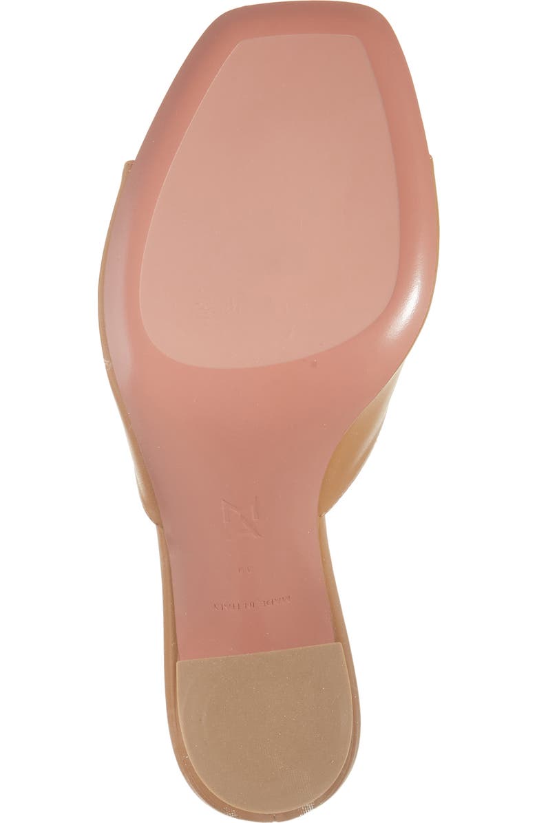 Amina Muaddi Lupita Slide Sandal, Alternate, color, Brown