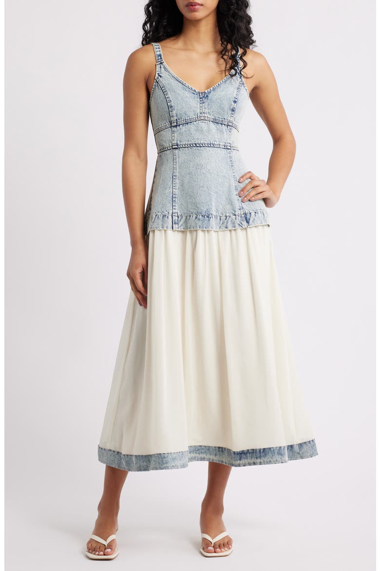 mixed media fall dress COLLARED MIX MEDIA PLEATED DRESS  JULIA JORDAN