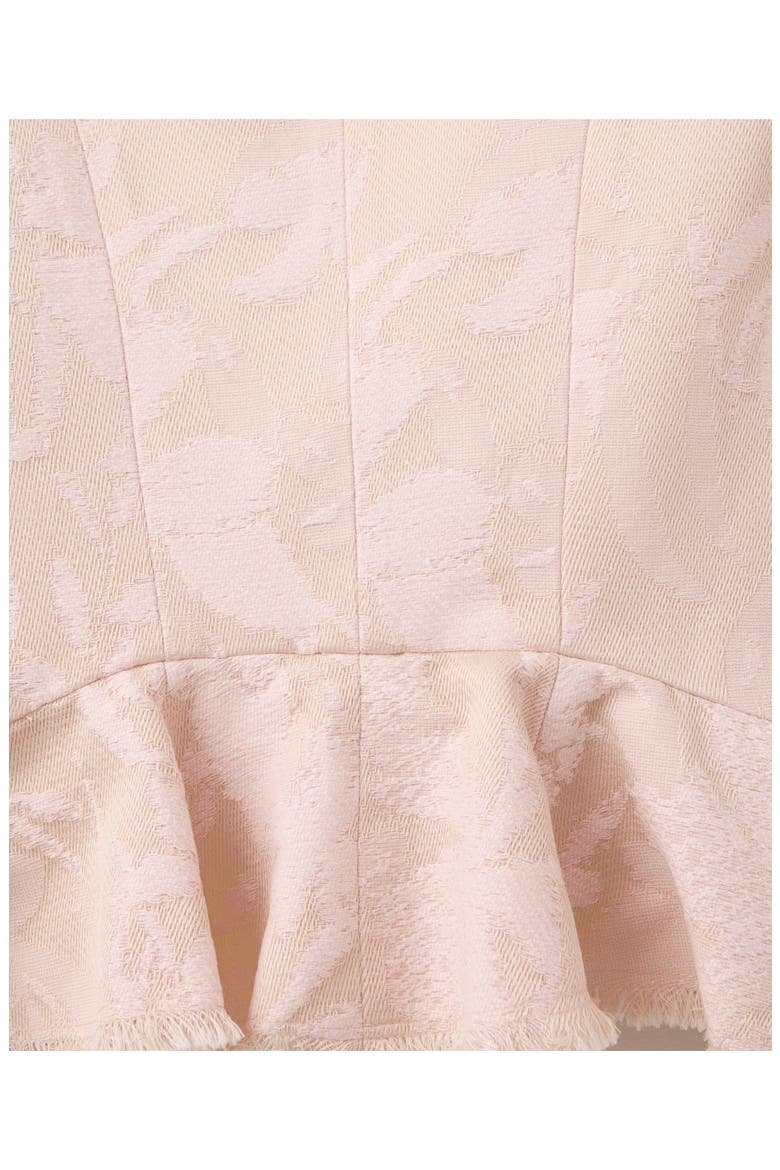 Floral Jacquard Jacket, Alternate, color, PINK