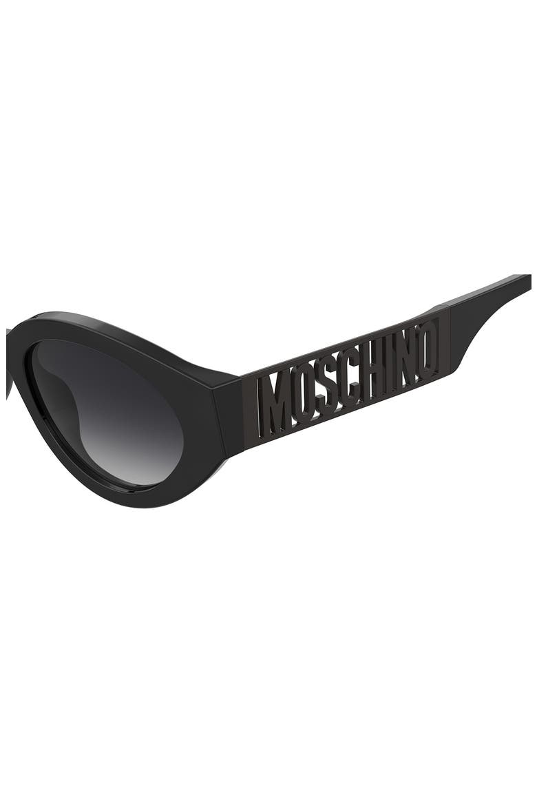 51mm Cat Eye Sunglasses, Alternate, color, BLACK
