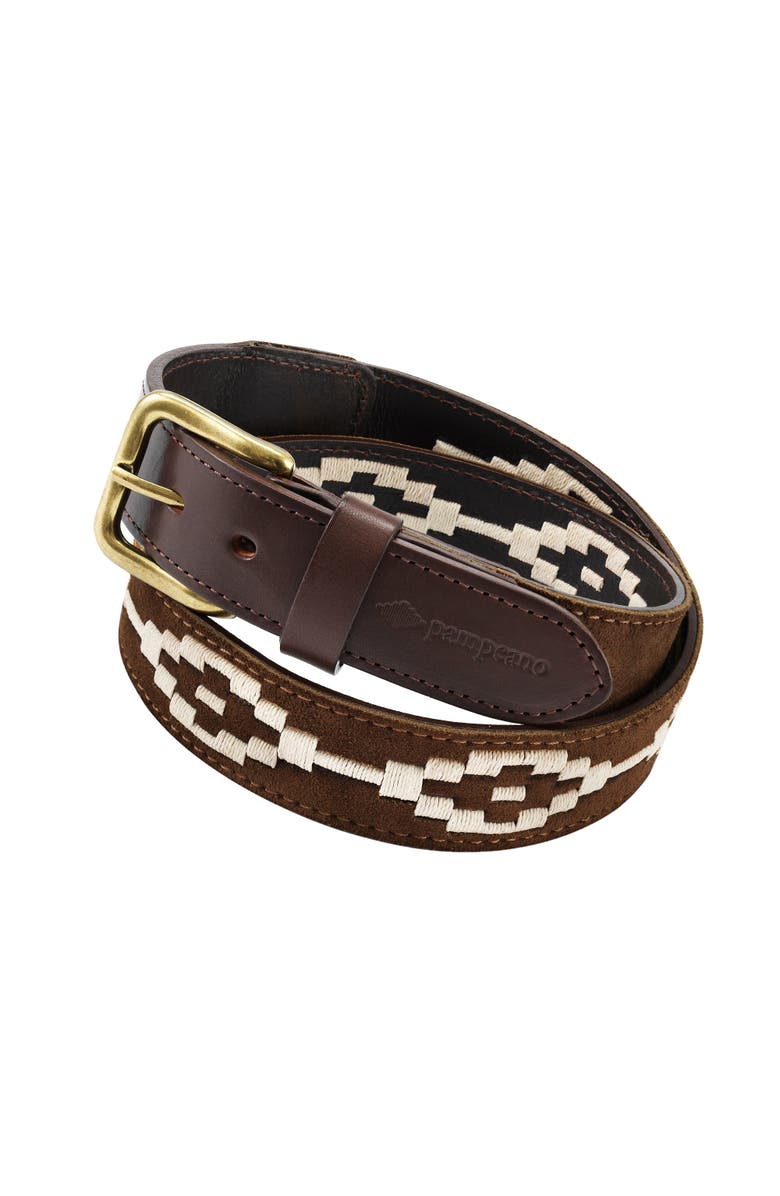 pampeano Confianza Suede Belt, Alternate, color, 
