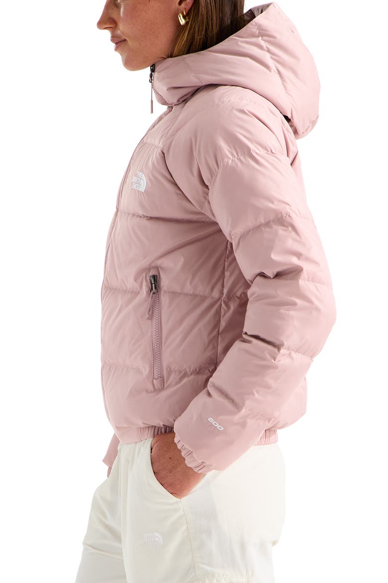 Hydrenalite Hooded Down Jacket, Alternate, color, METAL PINK