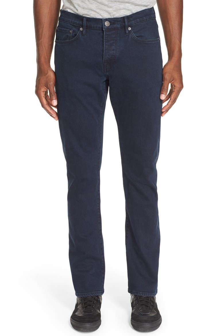 Straight Leg Jeans, Main, color, DARK INDIGO