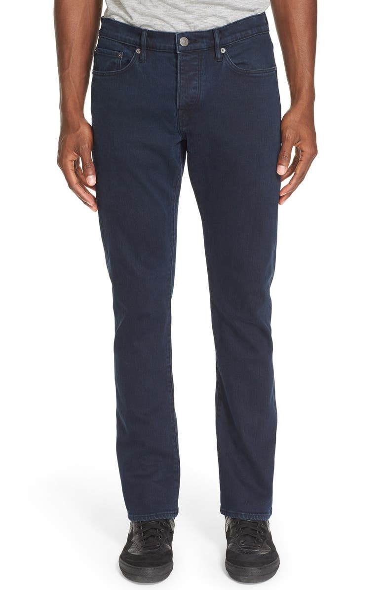 Burberry Straight Leg Jeans, Main, color, 