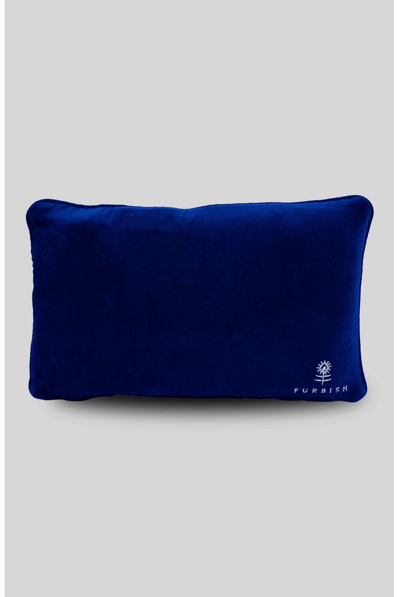 Eyes Resting Needlepoint Pillow, Alternate, color, Eyes Resting