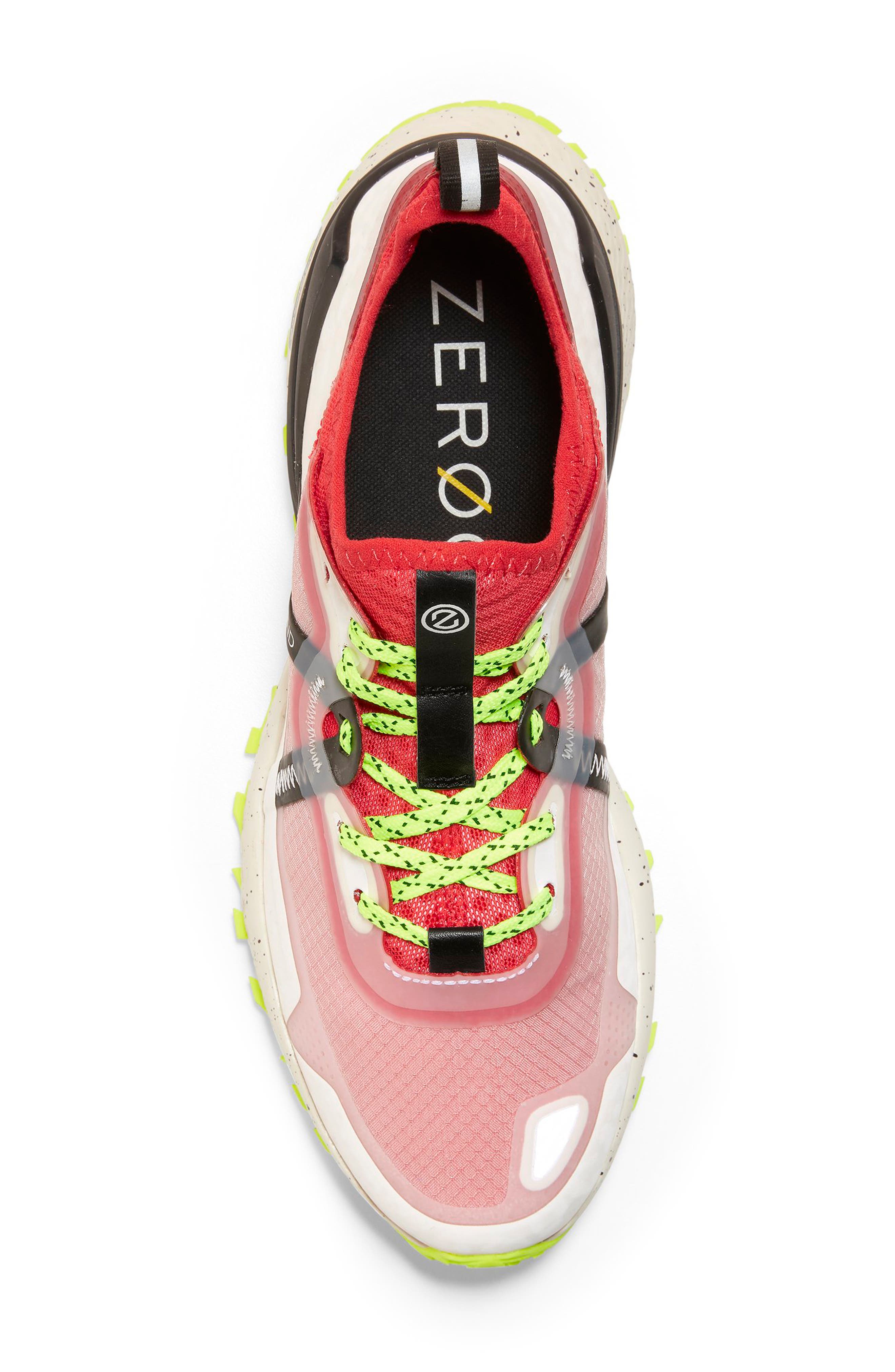 ZeroGrand Overtake Trail Sneaker, Alternate, color, IVORY EMBOSS/ BLACK