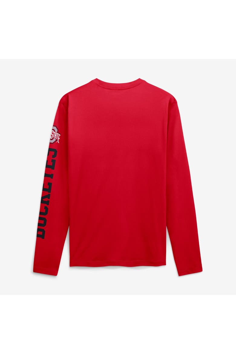 Men's Nike  Scarlet Ohio State Buckeyes Primetime Logo Sleeve Legend Dri-FIT Long Sleeve T-Shirt, Alternate, color, Scarlet