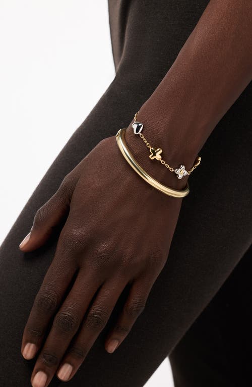 Ana Luisa Azura Charm Bracelet In Gold