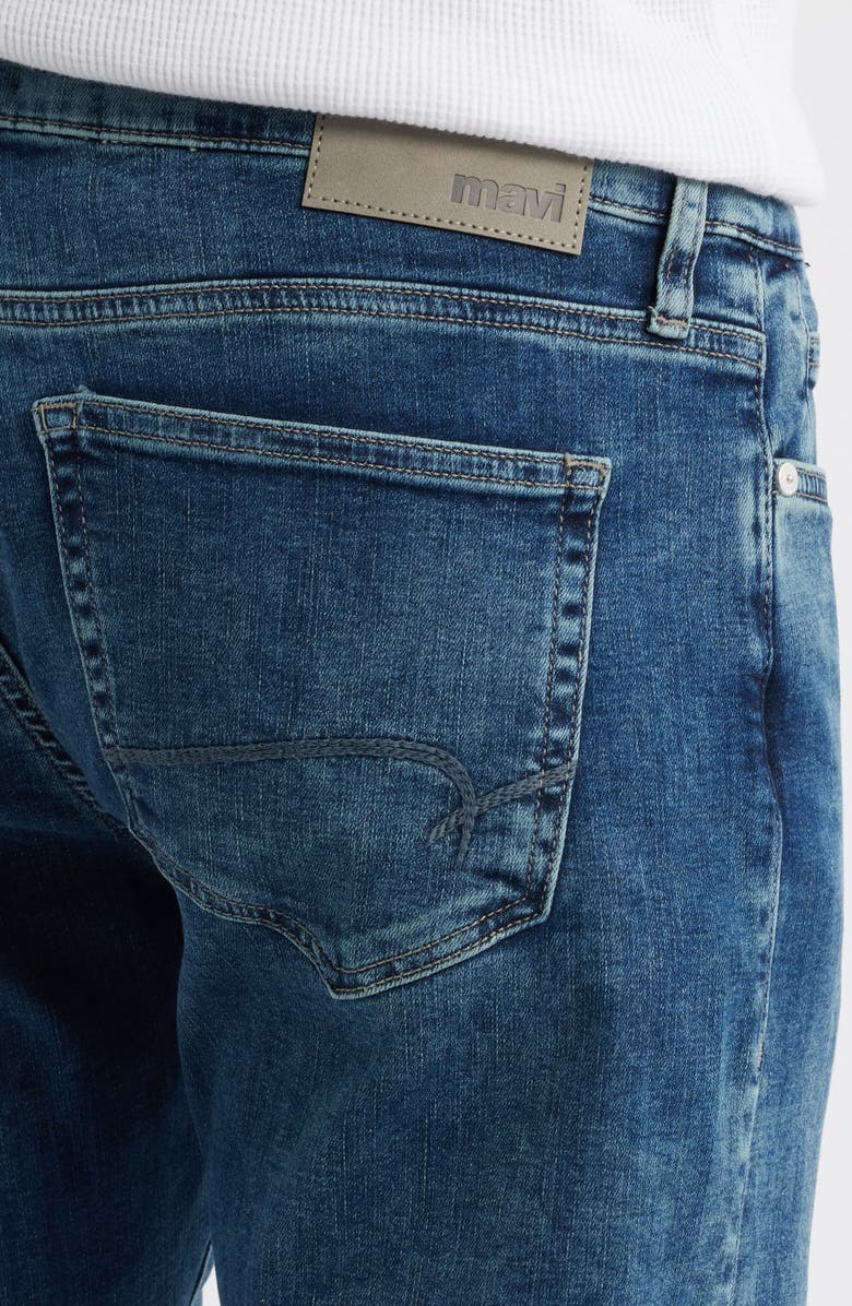 Mavi Jeans Jake Slim Fit Jeans, Alternate, color, Used Brushed Feather Blue