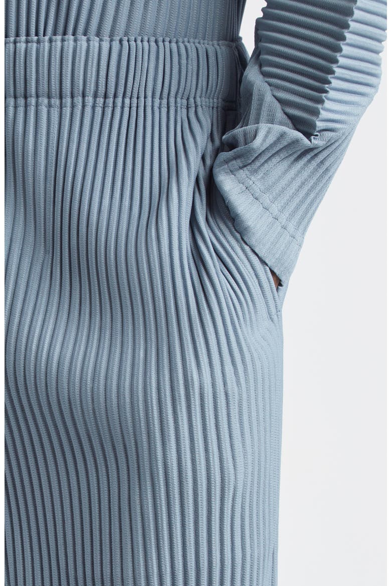 Monthly Colors August Pleated Pants, Alternate, color, SLATE BLUE