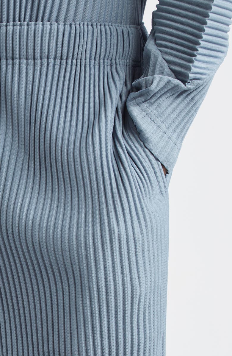 Homme Plissé Issey Miyake Monthly Colors August Pleated Pants, Alternate, color, Slate Blue