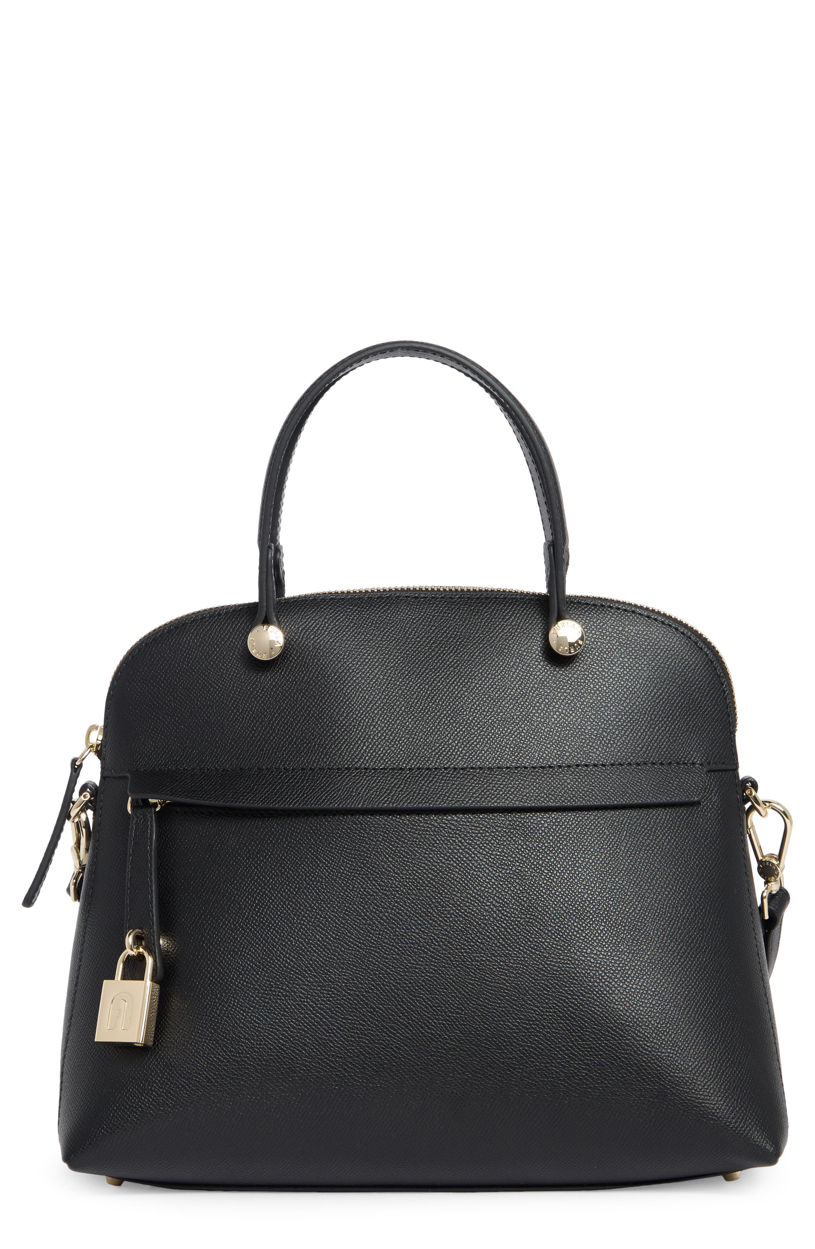 Furla Classic Dome Leather Handbag