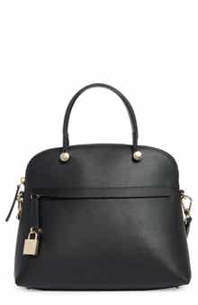 Furla Classic Dome Leather Handbag