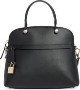 Furla Classic Dome Leather Handbag