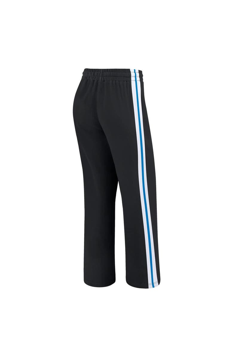 WEAR by Erin Andrews Women's WEAR by Erin Andrews Black Detroit Lions Color-Block Straight Leg Pants, Alternate, color, Black
