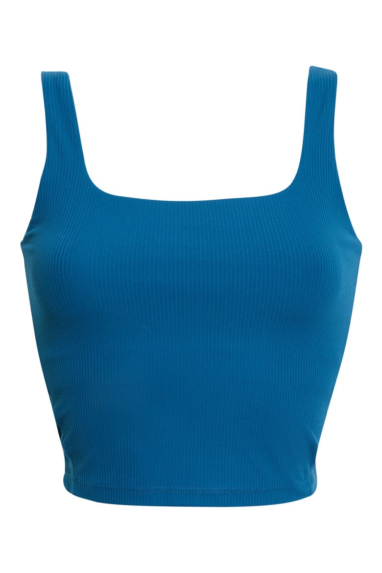 Crop Rib Tank Top, Alternate, color, SAILOR BLUE