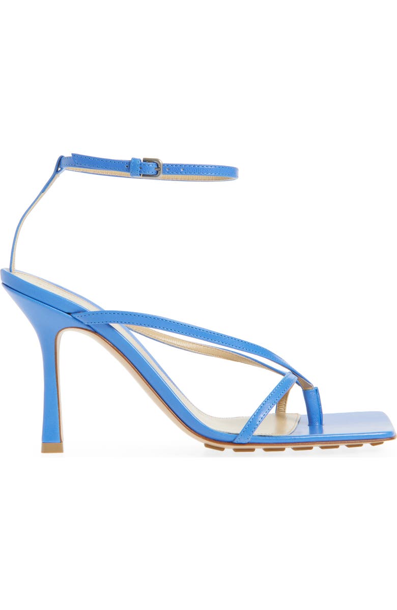 Bottega Veneta Ankle Strap Sandal, Alternate, color, Aquarium