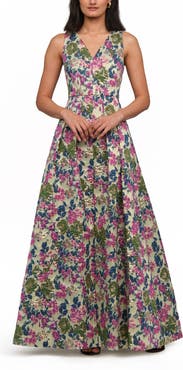 JS Collections Madge Pleated Ballgown