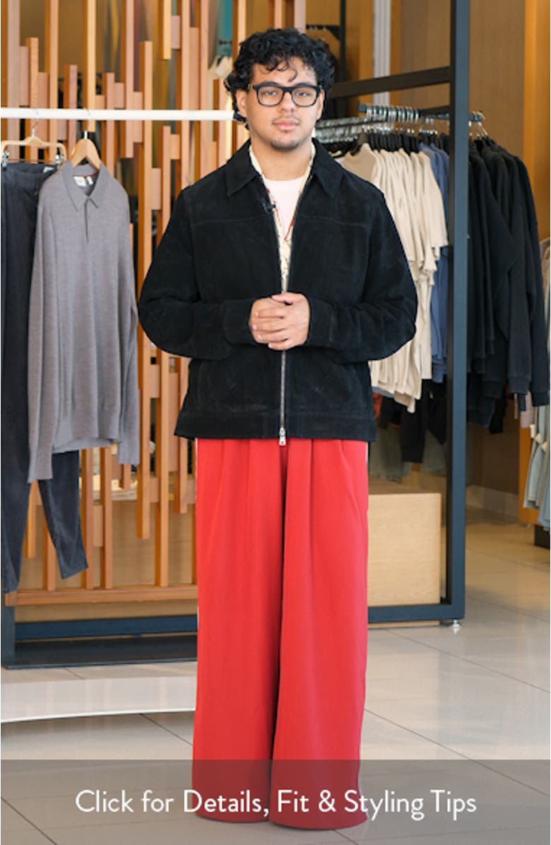 Rhone Suede Jacket, sales video thumbnail