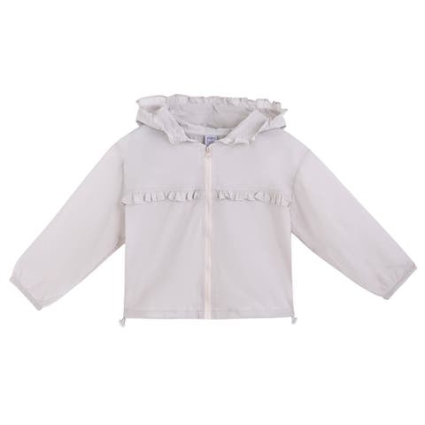 Light Jacket with Ruffle Hood