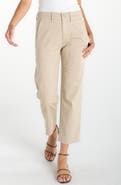 Liverpool Los Angeles Crop Straight Leg Utility Pants