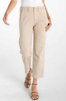 Crop Straight Leg Utility Pants