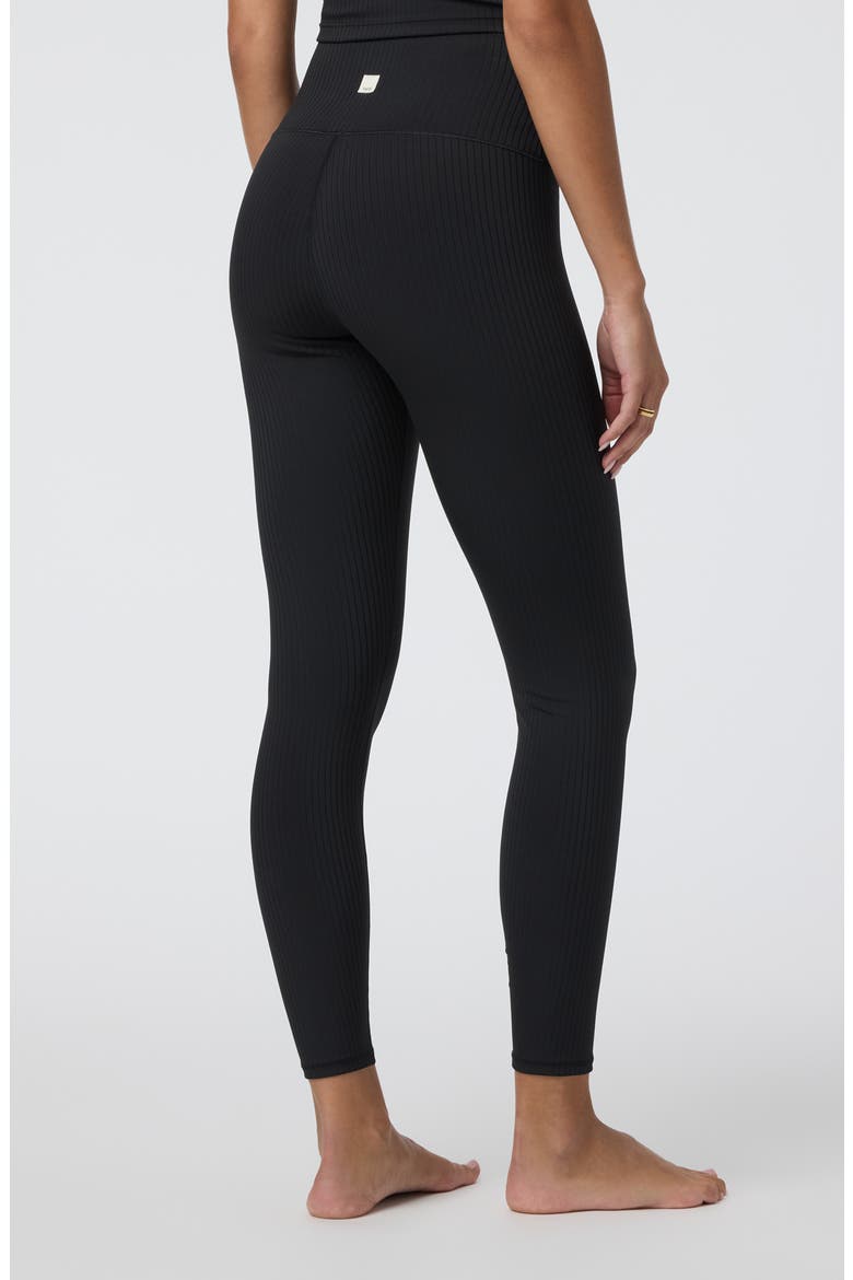 Inversion Rib Leggings, Alternate, color, BLACK