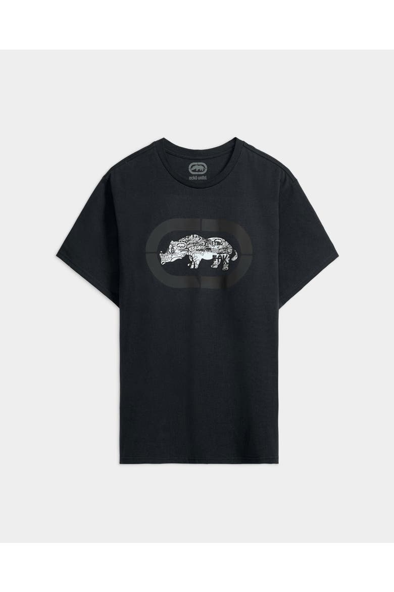 Graffiti Across The City Tee, Main, color, Vintage Black