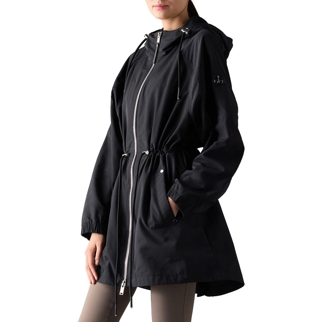 Moose Knuckles Elevate 3Q Water Repellent Rain Jacket in Black at Nordstrom, Size Large