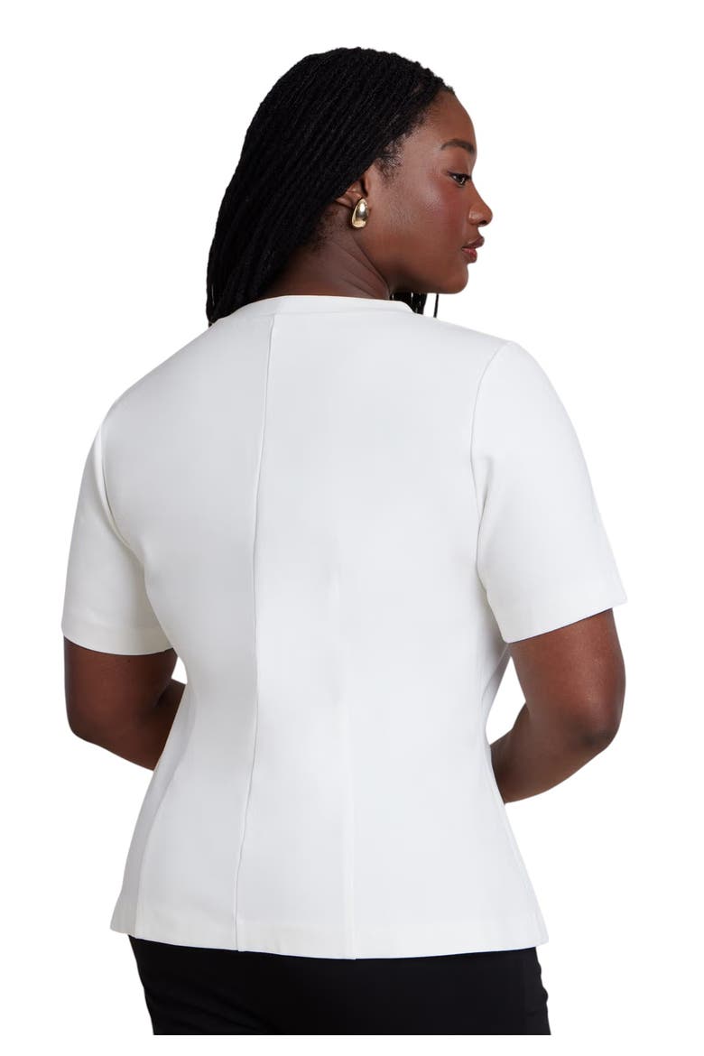 Seamed Flared Top, Alternate, color, JET STREAM