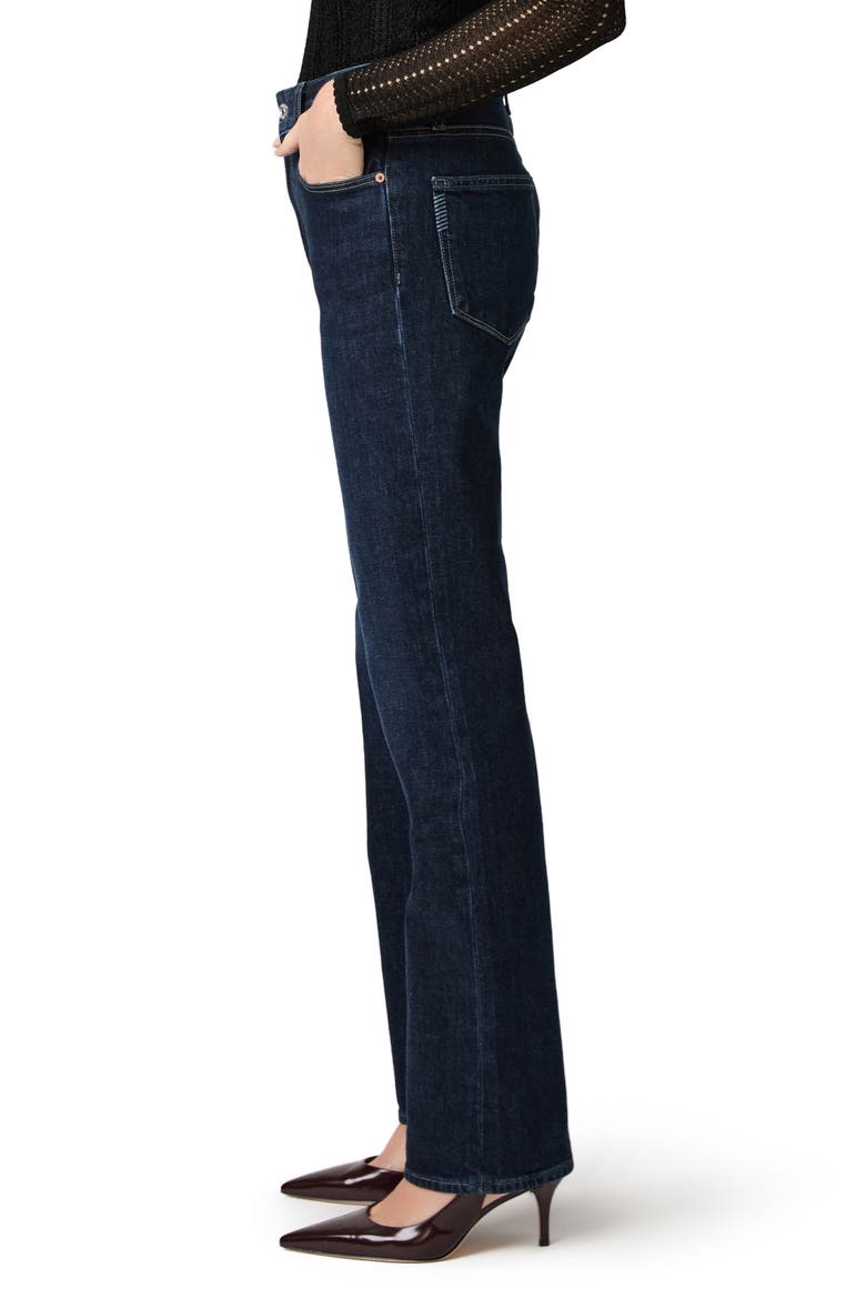 Stevie High Waist Straight Leg Jeans, Alternate, color, DWELL