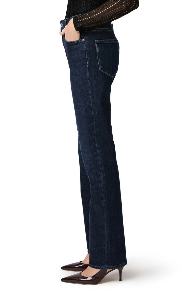 PAIGE Stevie High Waist Straight Leg Jeans, Alternate, color, Dwell
