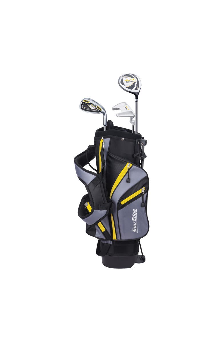 Tour Edge Hot Launch 3-6yrs Yellow Junior Complete Golf Set - Yellow / Right Hand, Main, color, Black