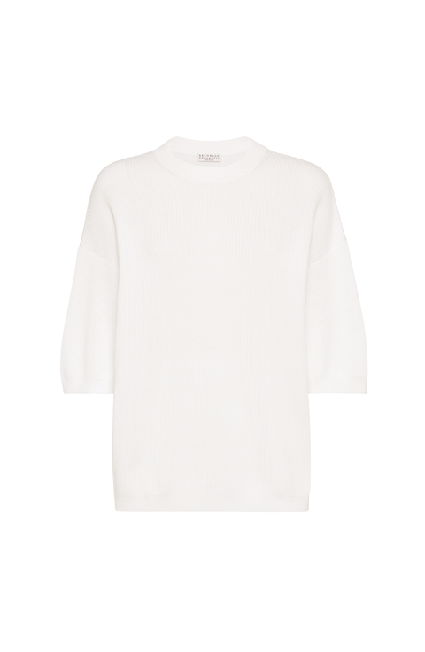 English Rib knit sweater