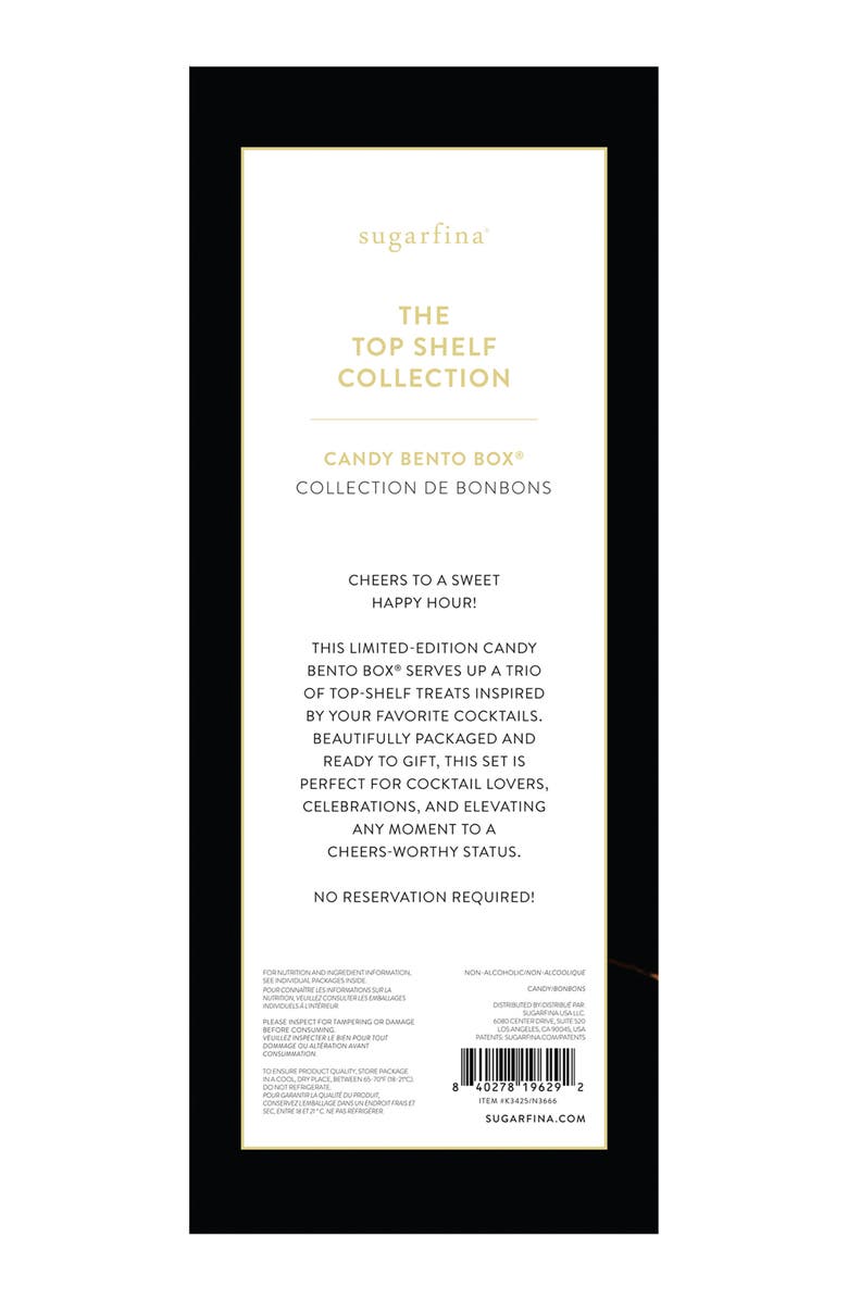 sugarfina The Top Shelf Collection 3-Piece Candy Bento Box, Alternate, color,