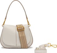 Gianni Chiarini Helena Round Leather Shoulder Bag