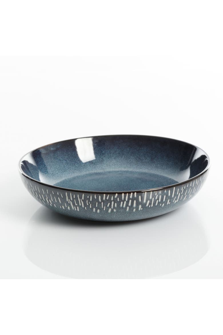 Matisse 16-Piece Double Bowl Dinnerware Set, Alternate, color, Blue