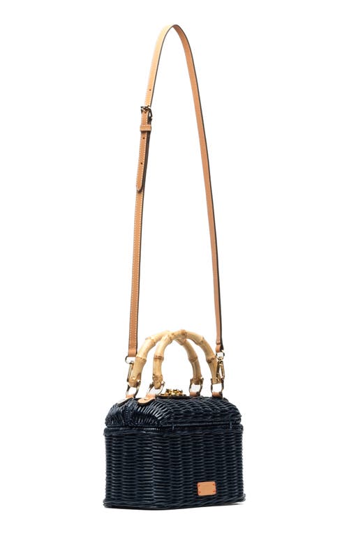 Frances Valentine Hannah Woven Wicker Lunchbox