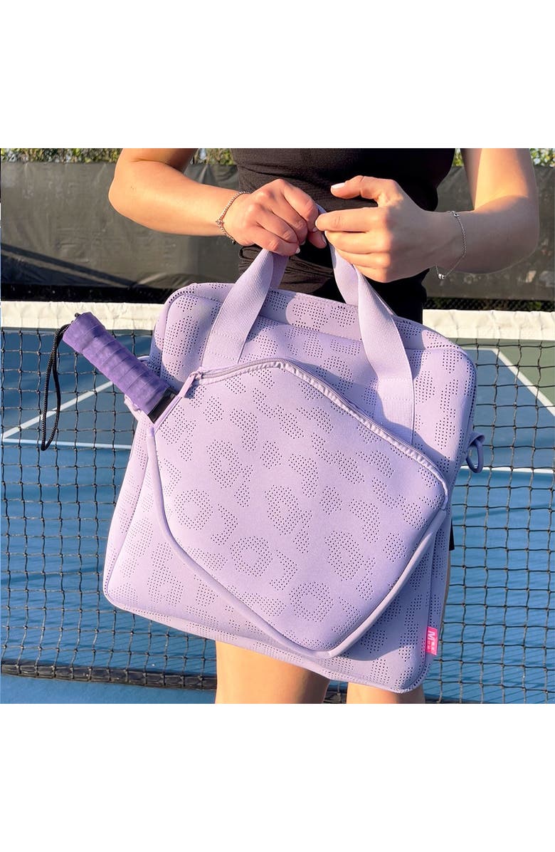 MYTAGALONGS Coco Quilted Bag & Pickleball Set, Alternate, color, Black