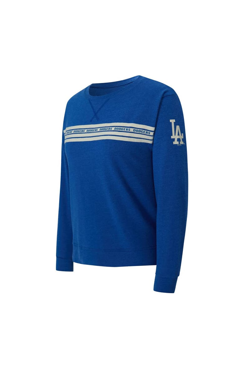 CONCEPTS SPORT Women's Concepts Sport Royal Los Angeles Dodgers Birch French Terry Long Sleeve T-Shirt, Alternate, color, Royal