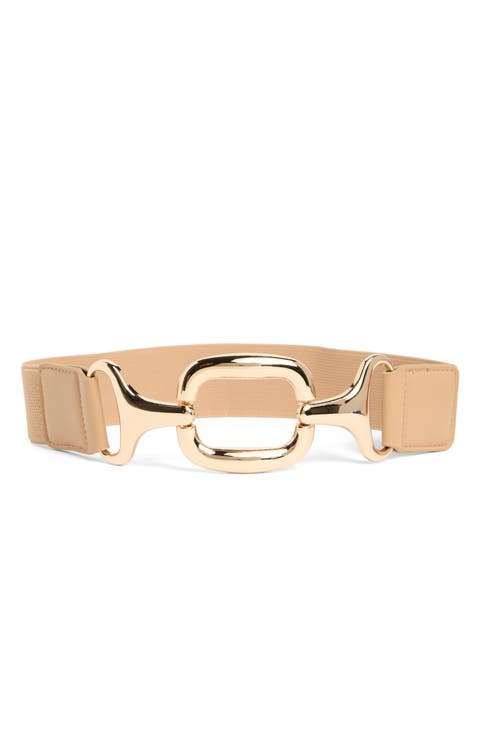 Blythe Buckle Stretch Woven Belt