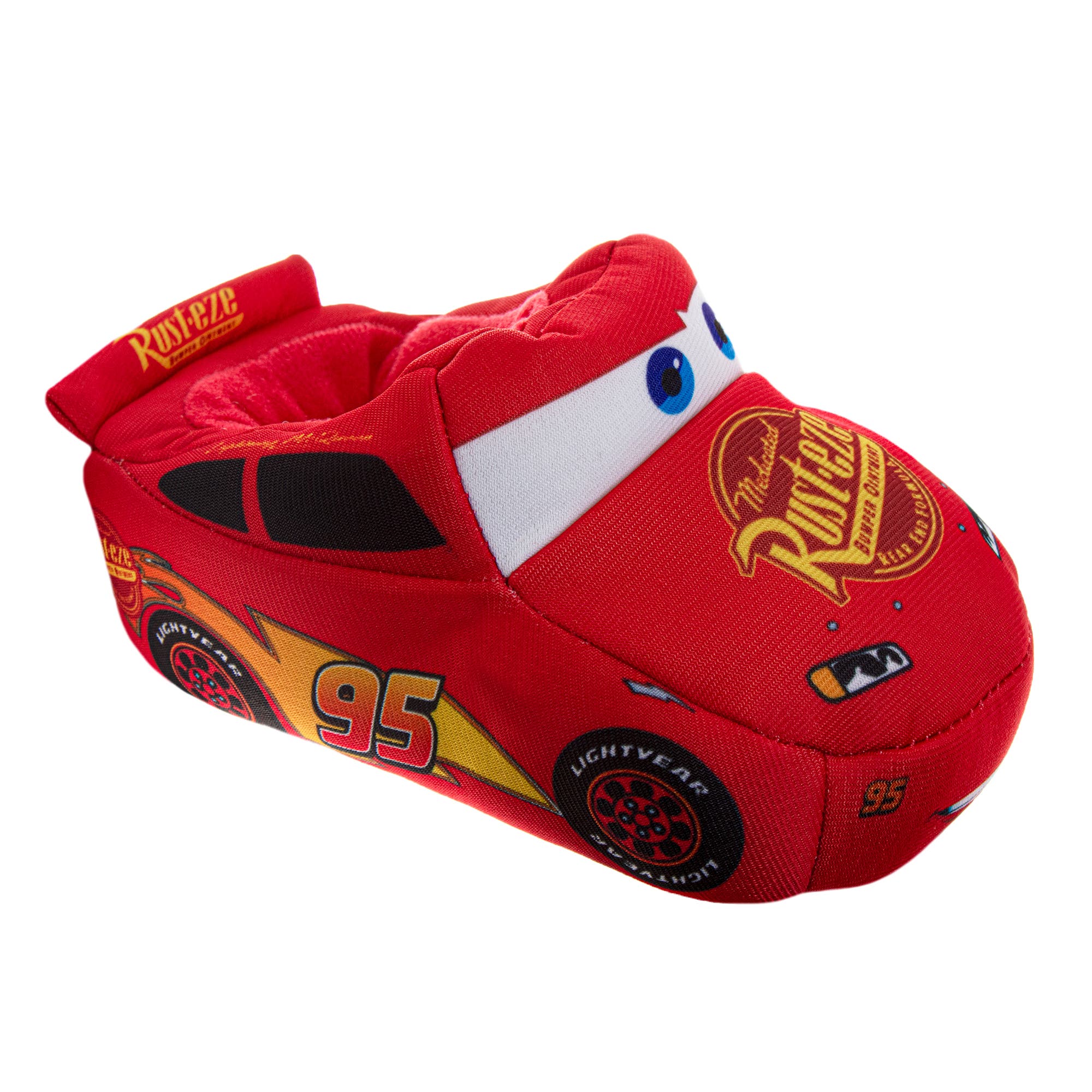 Disney Pixar Cars Lightning McQueen Boys Slippers, Main, color, Blue/Red
