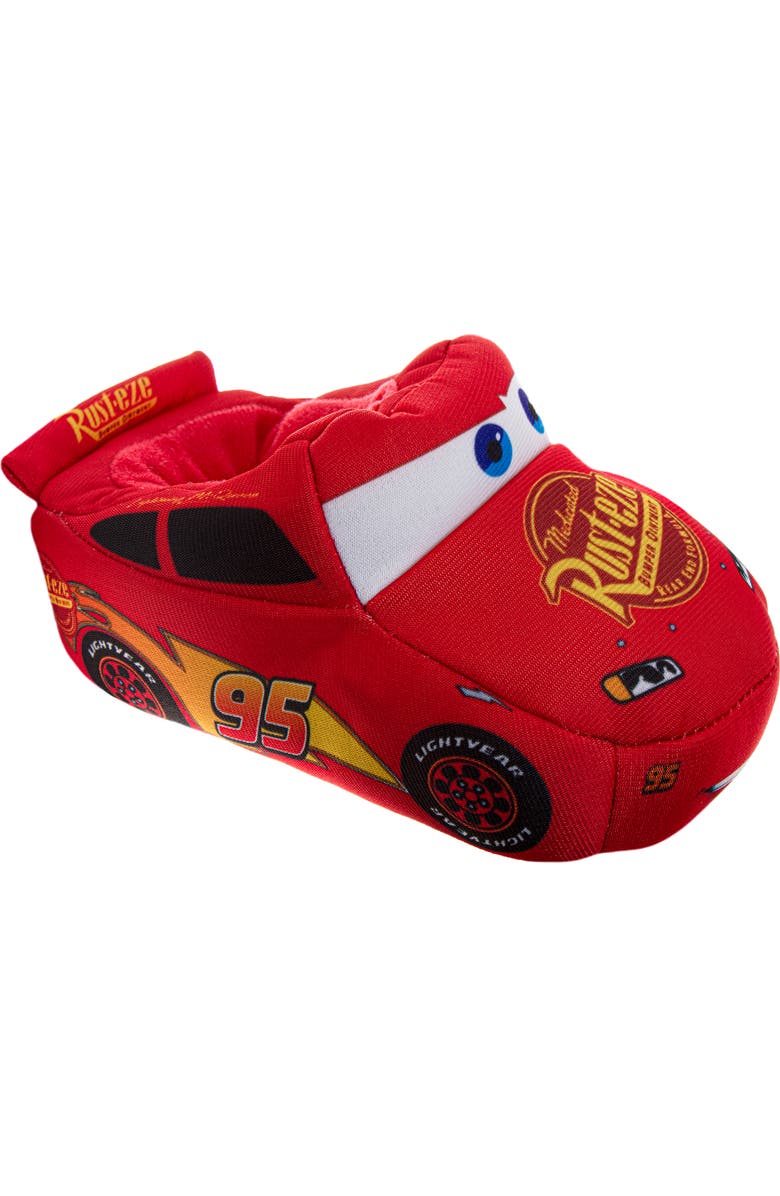 Disney Pixar Cars Lightning McQueen Boys Slippers, Main, color, Blue/Red